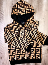 Load image into Gallery viewer, Black/Brown Boys Set