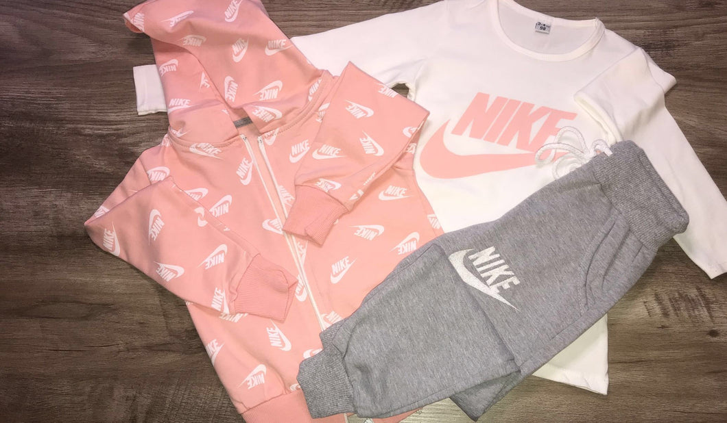 3pc Pink Nike Set
