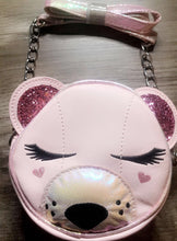 Load image into Gallery viewer, Pink Classy Bear Canteen Crossbody

