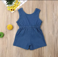 Load image into Gallery viewer, Denim Romper
