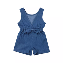 Load image into Gallery viewer, Denim Romper
