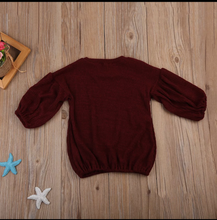 Load image into Gallery viewer, Puff Sleeve Sweater Dress
