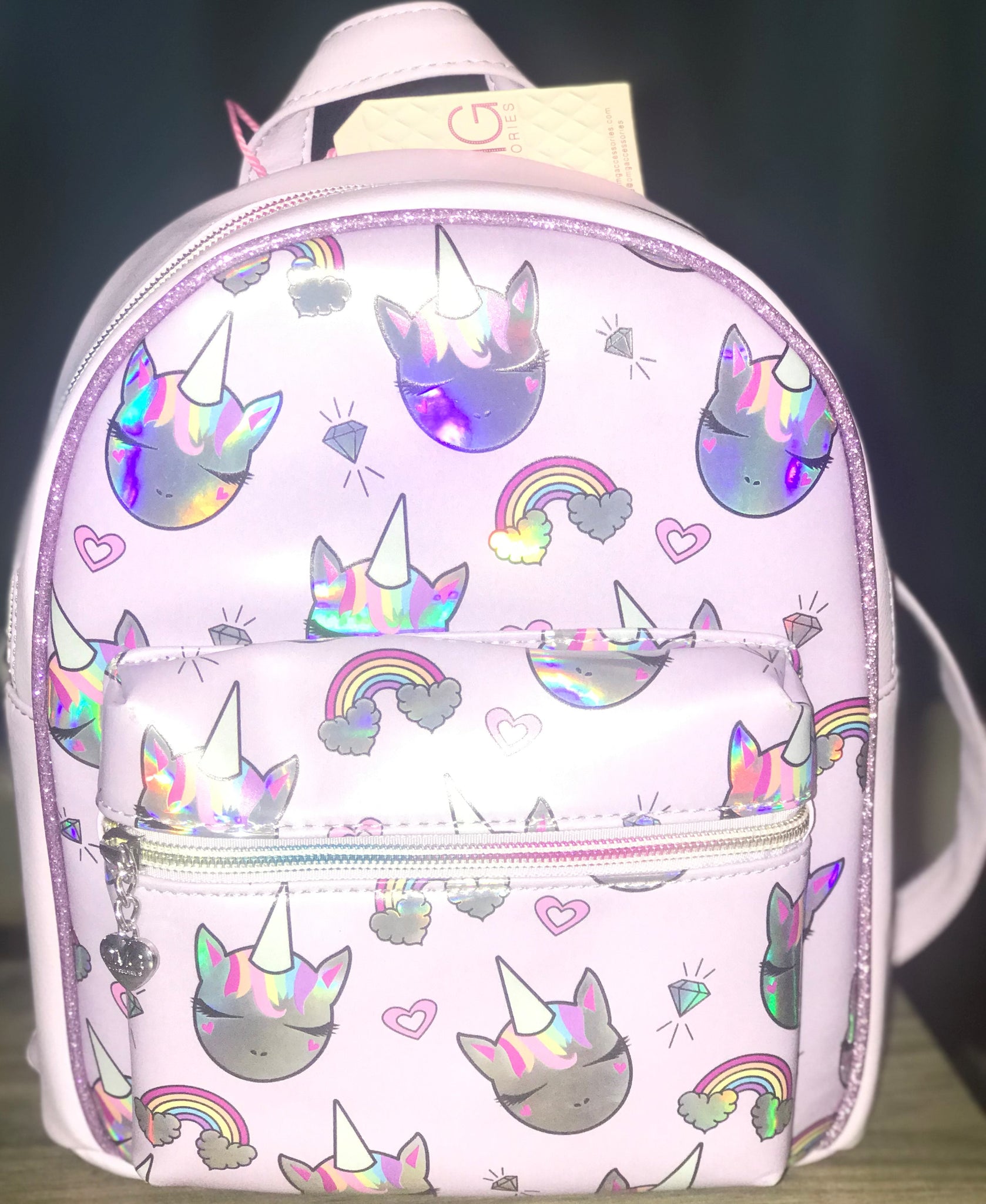 Hologram deals mini backpack