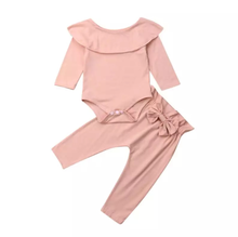Load image into Gallery viewer, Ruffle Bodysuit Set
