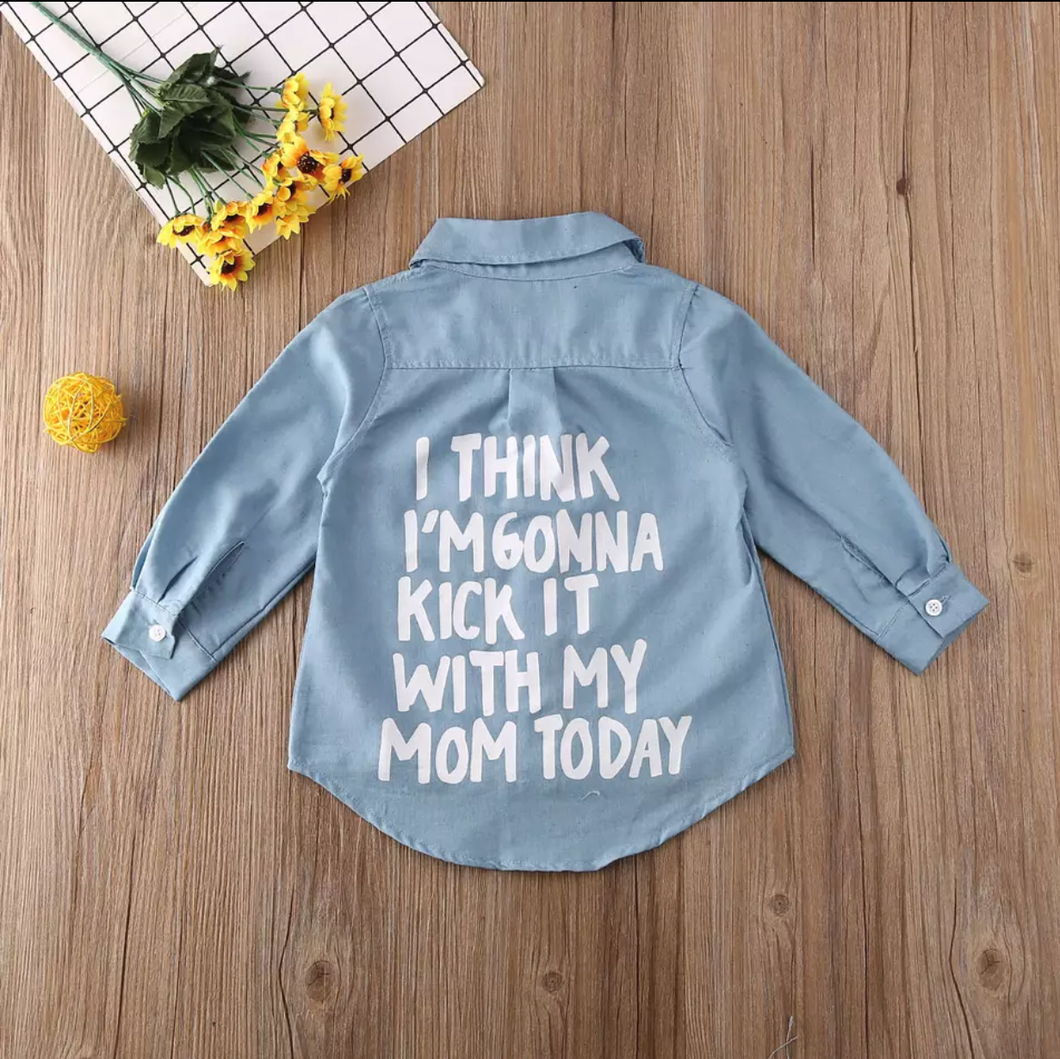 Kick it with Mom Shirt